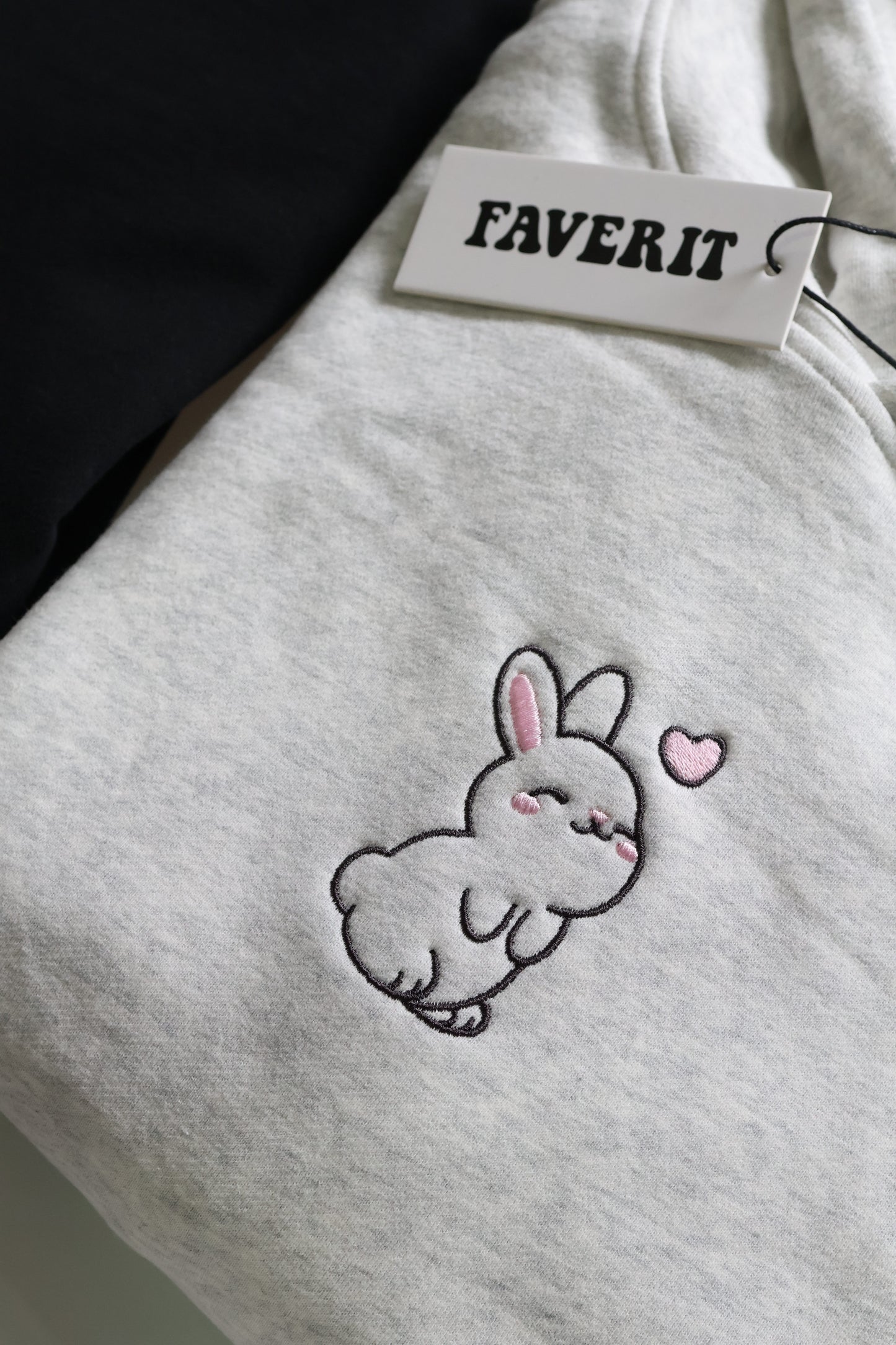 Bunny Hoodie - Grey