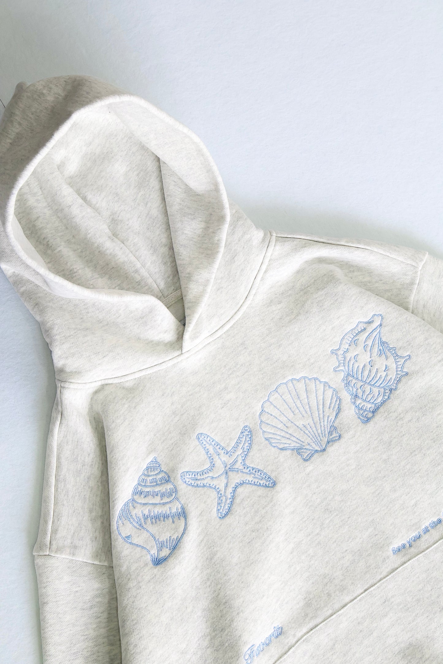 Beach Days Hoodie - Grey
