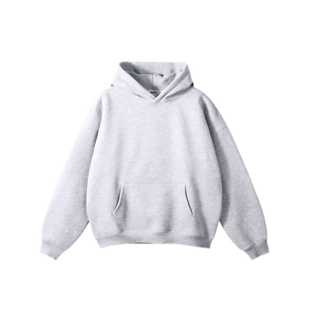 Premium Boxy Hoodie - Grey