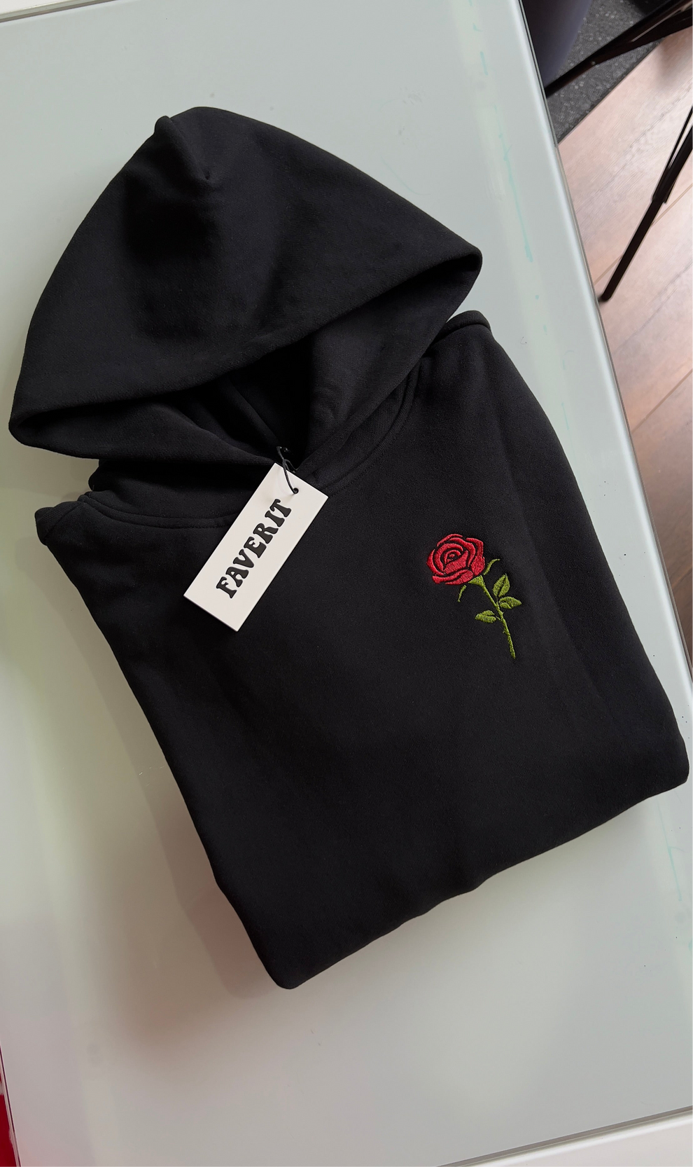 Heavyweight Premium Boxy Rose Hoodie | FREE shipping over $99 AU wide ...